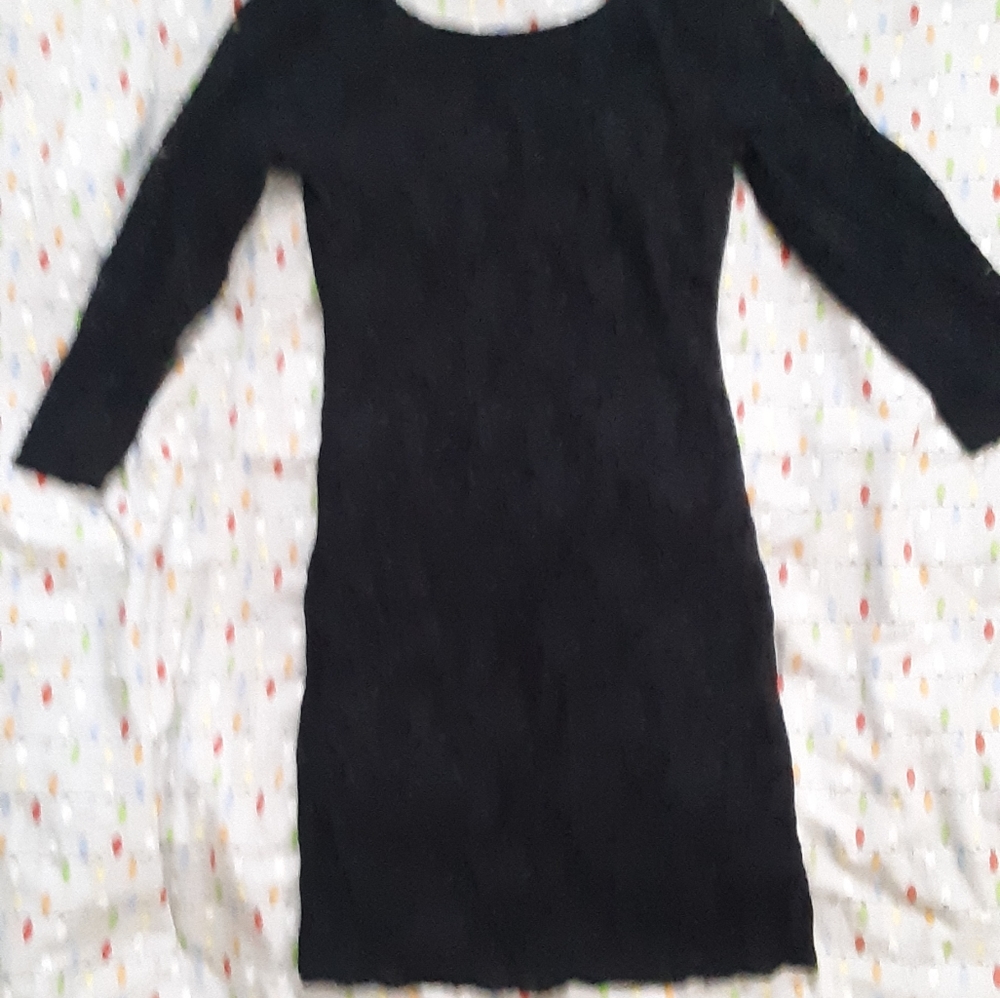 Lace scoop back mini dress - Picture 4 of 6